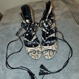 Animal Print Sandals
